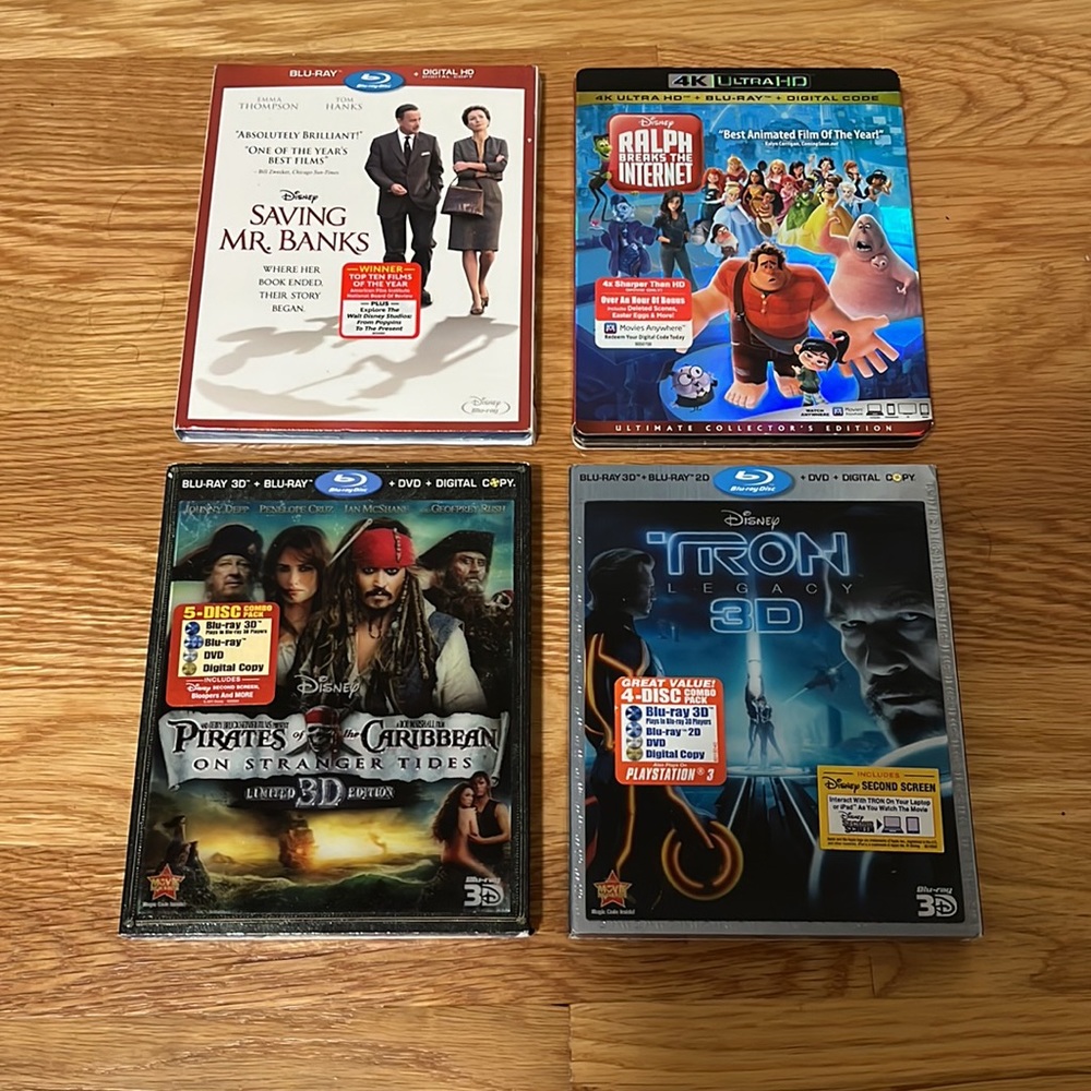 Brand New Blu-Ray DVDs. Never opened, still sealed - Picture 2 of 7
